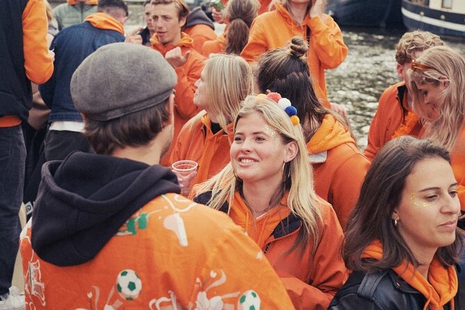 Amsterdam King’s Day Boat Party with Unlimited Drinks 2026 - Best use of this cruise in your King’s Day day plan