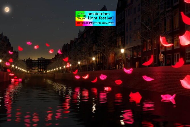 Amsterdam Light Festival: Cruise Unlimited Drinks & Bite option - Floating Flower Market: A World-Unique Landmark That Smells Like Amsterdam