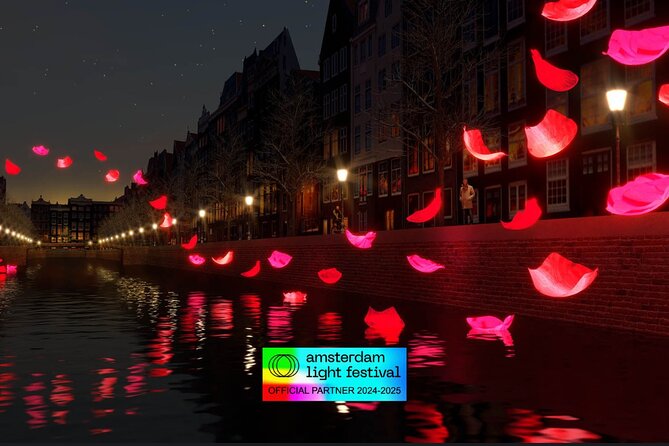 Amsterdam Light Festival: Heated Boat Cruise + Hot Drinks & Bite - Finding the dock without losing your evening