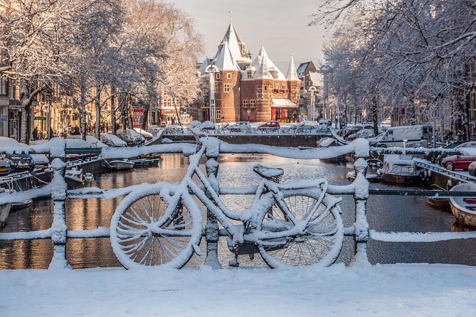 Amsterdam Light Festival Winter Walk with Stroopwafel Workshop - Dam Square to the first winter landmarks