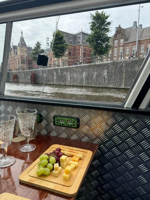 Amsterdam: Luxury Cheese & Wine Canal Cruise - Guide stories that make the cheese feel connected, not random
