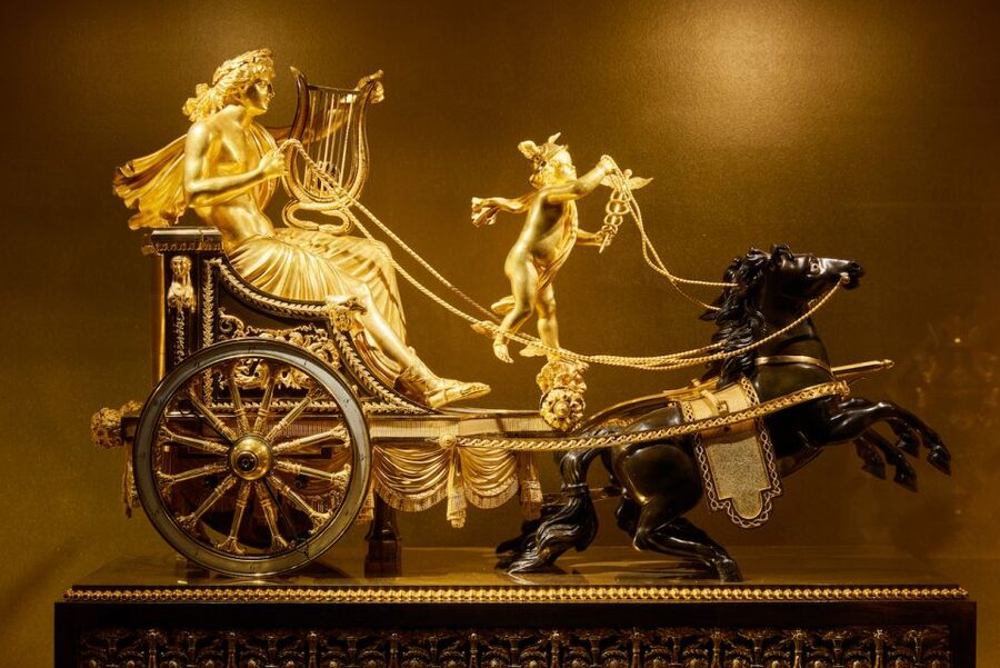 Amsterdam: Once Upon a Time Clock Exhibition Ticket - The exhibition itself: gilded-bronze timepieces with stories attached