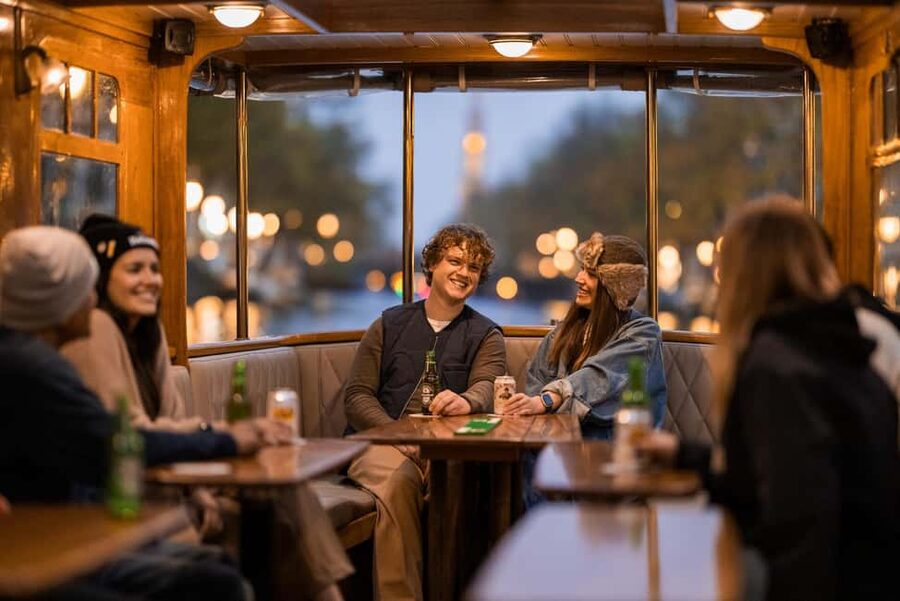 Amsterdam: Open Boat Cruise option Unlimited Drinks & Bite - The route, explained in plain terms as you pass landmarks