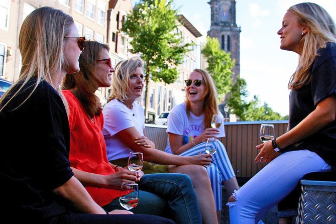 Amsterdam Open Boat Sightseeing Canal Cruise - Captain commentary, sound, and seating reality