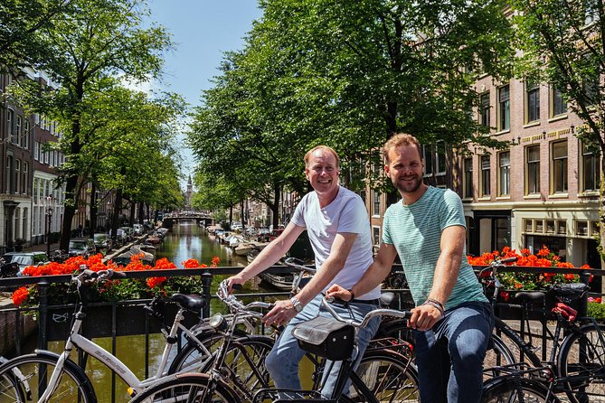 Amsterdam PRIVATE Bike Tour With Locals: Bike & Local Snack Included - Stop 3: Gay Monument (Homomonument) and how to read the moment