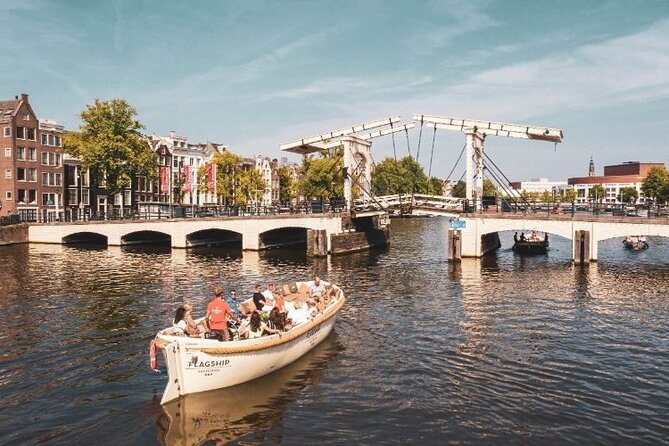Amsterdam Private Boat Trip with Pizza and Unlimited Drinks - Potential hiccups: the one risk worth noting