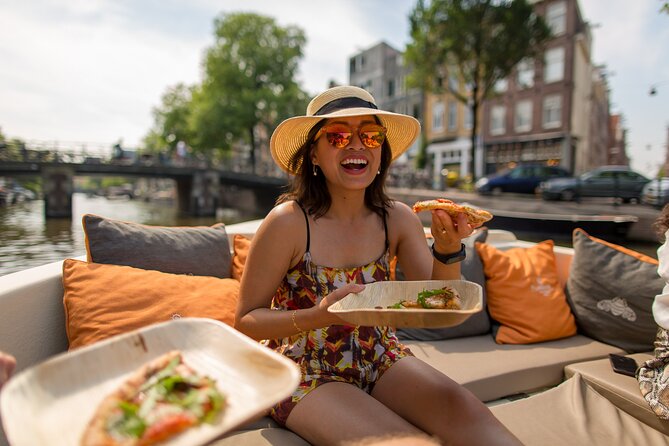 Amsterdam Private Boat Trip with Pizza and Unlimited Drinks - The route: what you’ll see, in the order it unfolds