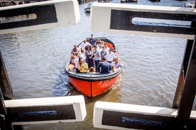 Amsterdam Private Boat Trip With Skipper, Burger and Beers - Ending near Amsterdam Centraal, plus medieval corners and narrow streets