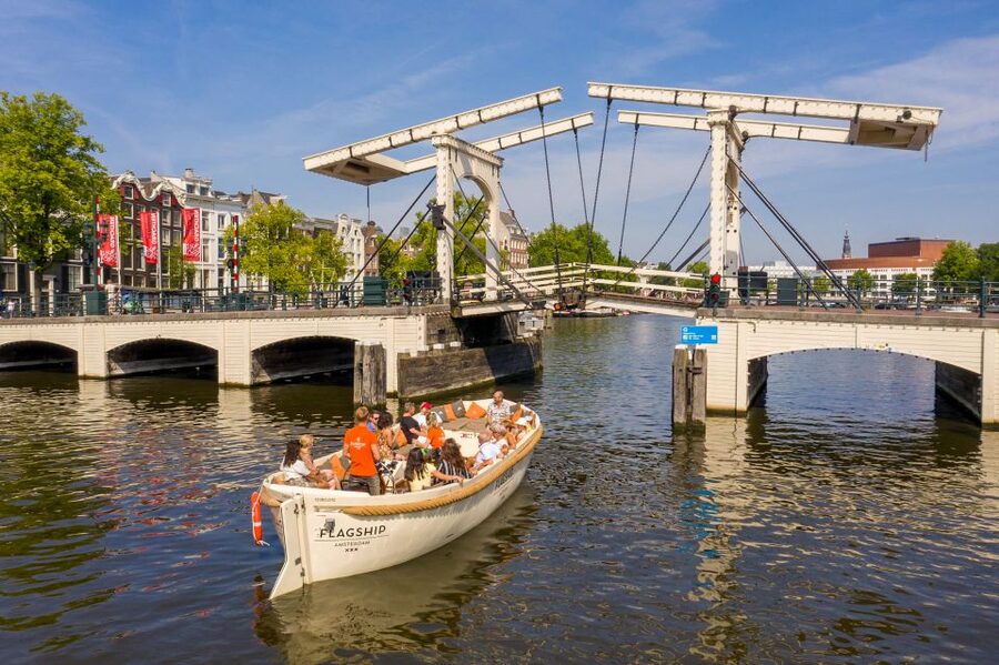 Amsterdam: Private Prosecco Canal Cruise Tour - Prosecco on a silent lifeboat, and what that means for your mood