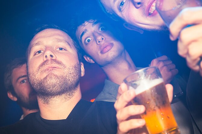 Amsterdam Private Pub Crawl in the City Center - Ending at Rembrandtplein: club entry and the last push