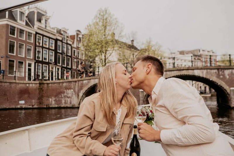 Amsterdam: Private Romantic Canal Cruise w. Prosecco/Snacks - Price and Value: What $268 Gets You for Two