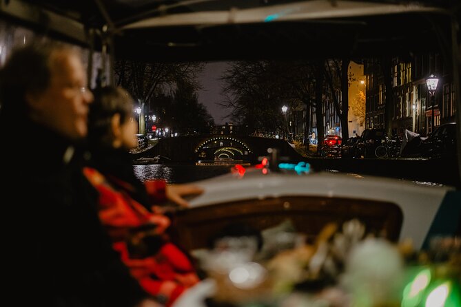 Amsterdam: Private Romantic Evening Canal Cruise + Bubbles/Snacks - The Route: Seven Bridges, the Skinny Bridge, and “Love Stories” in Between