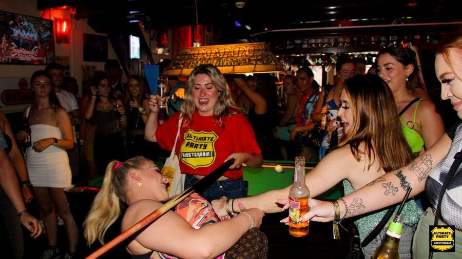 Amsterdam: Red Light District Pub Crawl with Unlimited Shots - The shot plan: unlimited first, then free shots per stop
