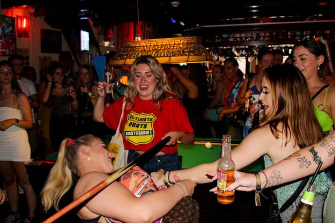 Amsterdam Red Light District Pub Crawl - The 5-Hour Rhythm: Timed Shots, Bar Hops, and a Late Club Finish