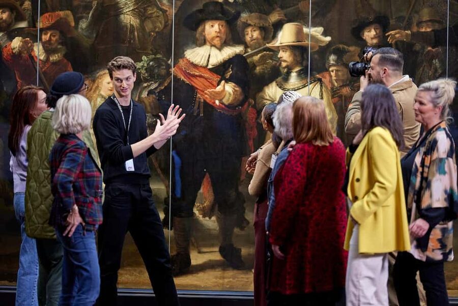 Amsterdam: Rijksmuseum Entry Ticket - The Gallery of Honour and The Night Watch moment