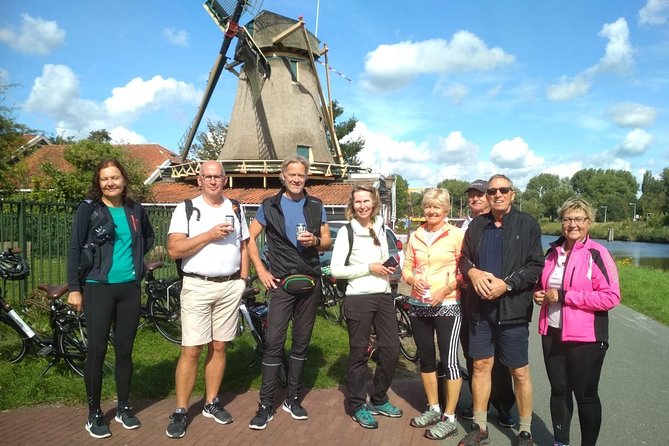 Amsterdam's Countryside Half-Day Bike Tour in Small Group - Krijtmolen d’Admiraal windmill: photos plus the milling industry story
