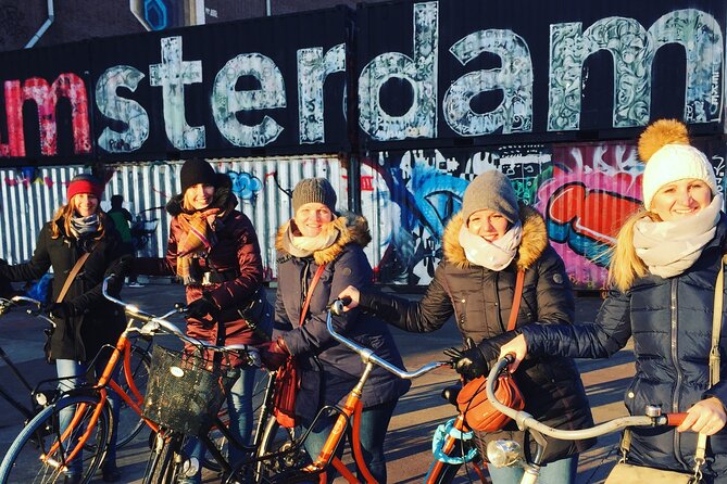 Amsterdam's Hidden Gems and Street Art Bike Tour - Pontsteiger and the ferry to Amsterdam North: views that feel like a movie