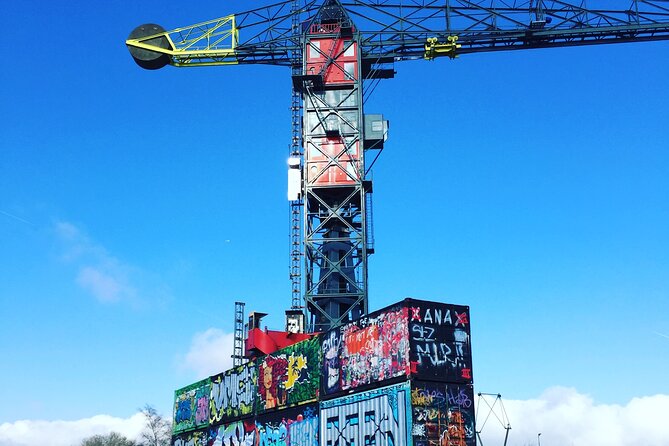 Amsterdam's Hidden Gems and Street Art Bike Tour - NDSM Wharf: industrial ruins, street art energy, and that wow moment