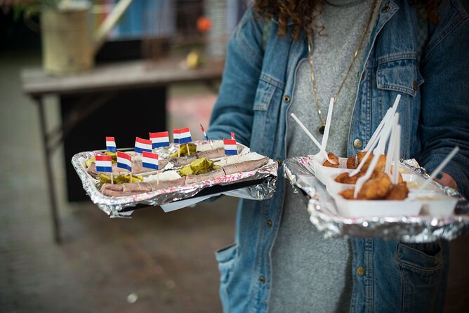 Amsterdam's Market Street Food Tour with Streat Bites - The tastings: stroopwafels, Dutch fries, herring, and more