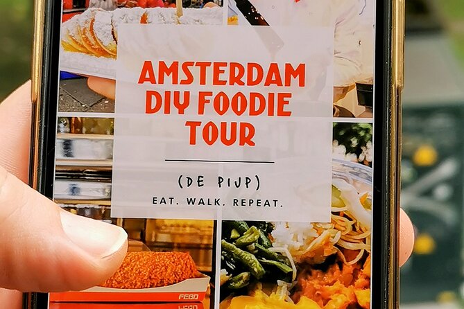 Amsterdam: Self-Guided Food Tour in De Pijp Neighbourhood - Key points before you go