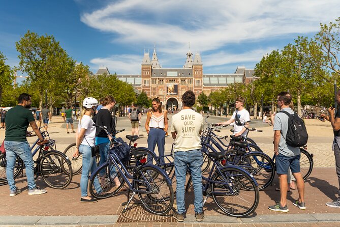 Amsterdam Small-Group Bike Tour With Canal Cruise, Drinks, Cheese - Jordaan streets near Anne Frank House and the Westerkerk