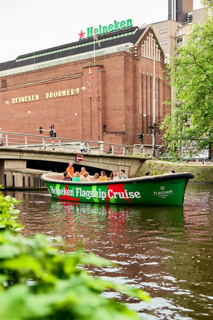Amsterdam: The Heineken Flagship Canal Cruise - On Board: Skipper, English Guide, And Heineken Beer Included