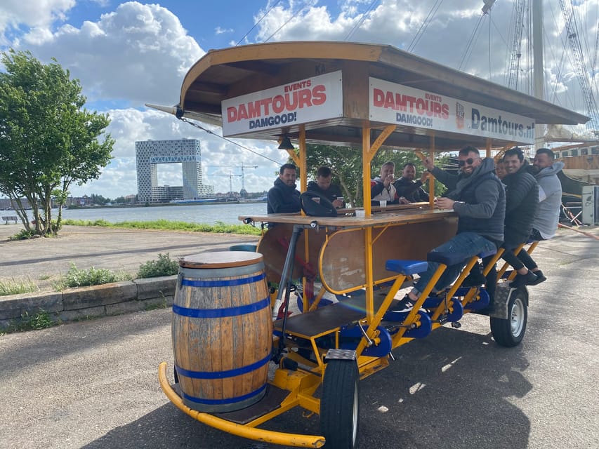 Amsterdam: The Original BUBBLES & BIKE Private Prosecco Tour - The 85 minute ride: how the pacing works for real people