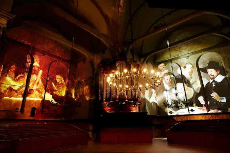 Amsterdam: Van Gogh and Rembrandt Immersive Experience Entry - The story of the connection: letters in English, art as the evidence