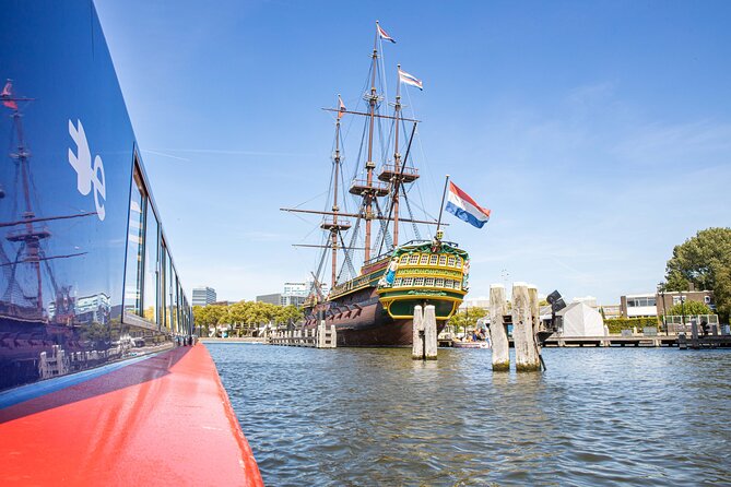 Amsterdam: Van Gogh Museum Entry & 75 minute City Canal Cruise - Where you board: two docks, two tram routes