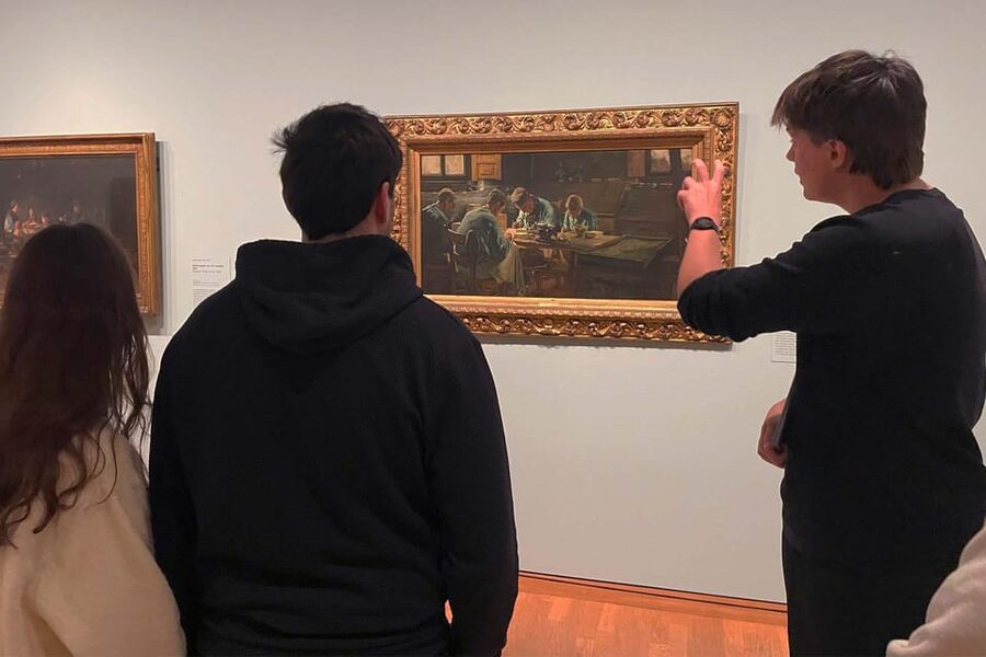 Amsterdam Van Gogh Museum Guided Tour with Tickets Included - What happens in the first part: moving through the museum with a real timeline