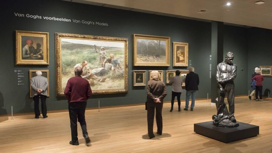 Amsterdam: Van Gogh Museum Guided Tour - Meeting at Cobra Café and Entering Without Headaches