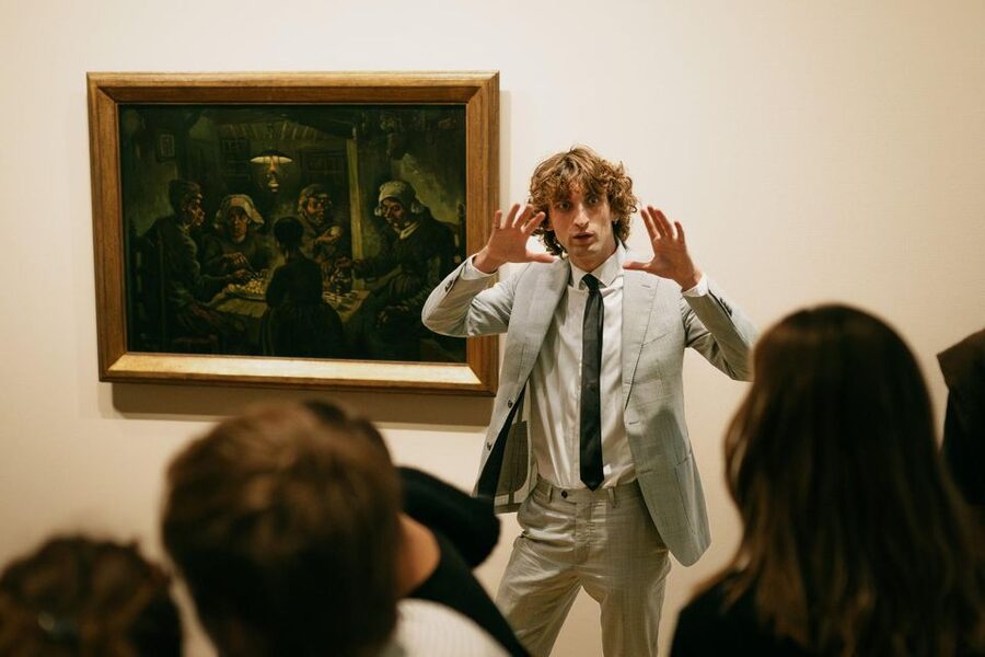 Amsterdam: Van Gogh Museum Private Tour - Skip-the-line Start at Cobra Cafe, and What It Means for Your Time