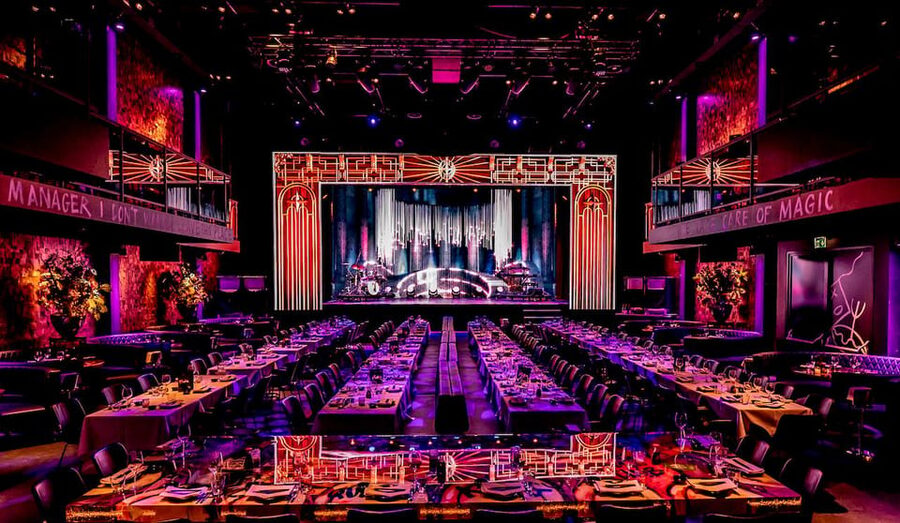 Amsterdam: VEGAS Dinner Show with 3-Course Sharing Menu - Seating Choices: Ground-Floor Close-Up vs Balcony Overview