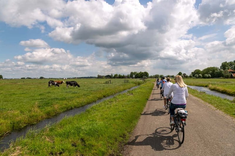 Amsterdam: Windmill, Cheese, and Countryside E-Bike Tour - Cheese farm tastings, cows, and how milk becomes cheese
