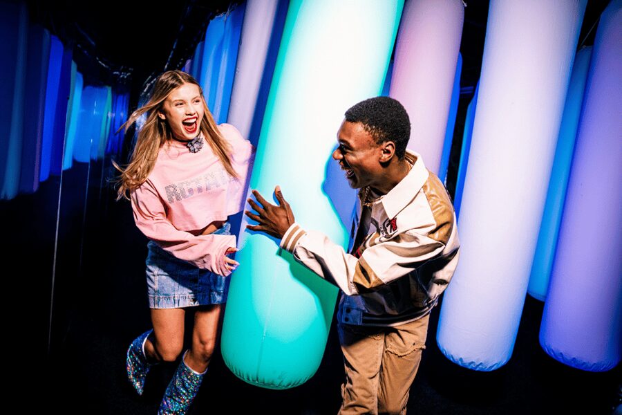 Amsterdam: WONDR Immersive Playground Experience Ticket - Lockers and rules: pack light or you’ll feel it fast