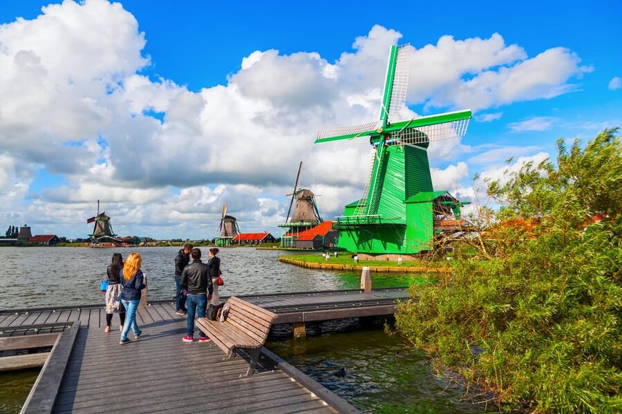 Amsterdam: Zaanse Schans, The Hague & Rotterdam Tour - Markthal time: food market energy without the planning stress