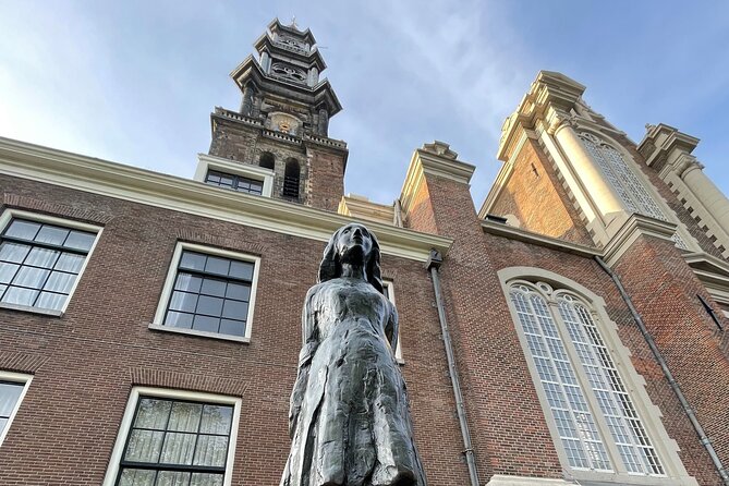 Anne Frank's Last Walk & See Anne Frank House in Virtual Reality - Johnny Jordaanplein and Westerkerk: Folk Music and the Church Context