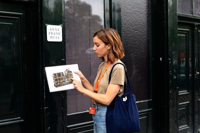 Anne Frank's Story - Guided Walking Tour through Amsterdam - Ending outside the Anne Frank House, how to handle the not-entering reality