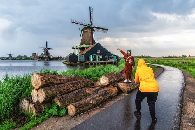 Best of Netherlands: Zaanse Schans Mills, The Hague & Rotterdam - The Hague for Peace Palace, Royal Park, and Mauritshuis