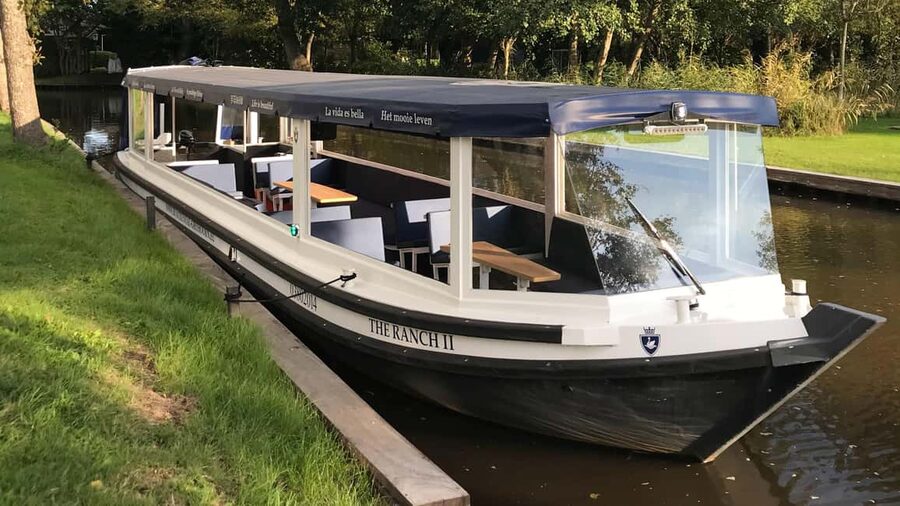 Boatrental 3 Hours 8 Person with Steeringwheel and cushions - What You Get Onboard: Cushions, Backrest, and Seating That Makes Time Feel Shorter