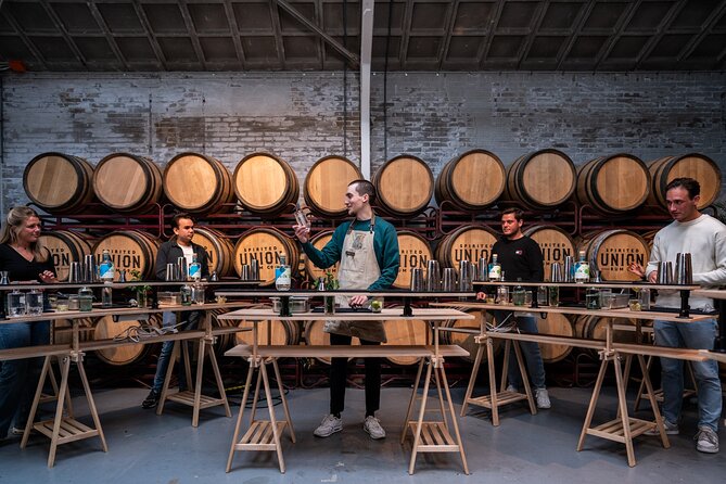 Cocktail workshop @ Spirited Union Rum Co. (Amsterdam) - Cocktail workshop time: your workstation, your 3 drinks, and the bartender’s pace