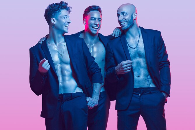 Coqtales Show: The Hottest Male Show in Amsterdam, Magic Mike - The Other Side show experience, dancers, staff, and audience involvement