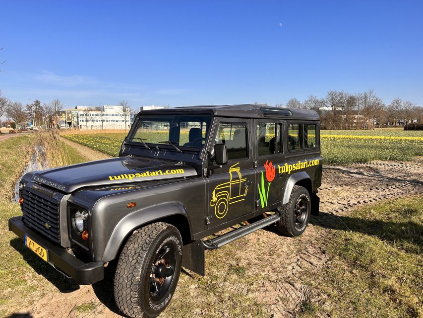 Enjoy the tulip fields in a Landrover with a local guide! - Lisse photo stops: St. Agatha Church and Lisserpool Mill