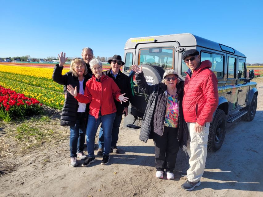 Enjoy the tulip fields in a Landrover with a local guide! - The TulipFarm break and show garden walk