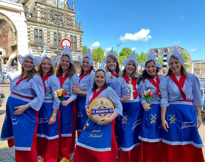 From Amsterdam; Alkmaar Cheese market & Zaanse Schans - Key points at a glance