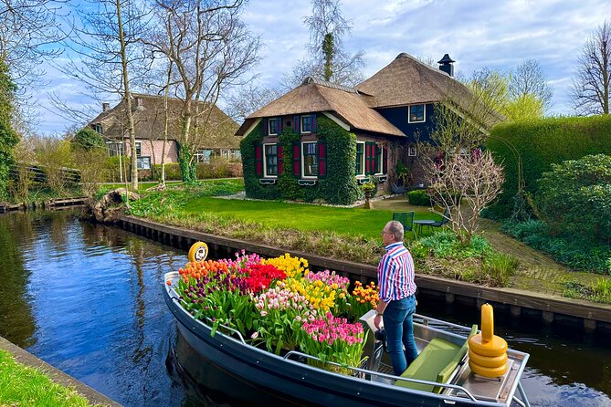 From Amsterdam: Giethoorn Day Trip with Canal & Village Tour - Giethoorn by boat, plus a windmill stop before you arrive