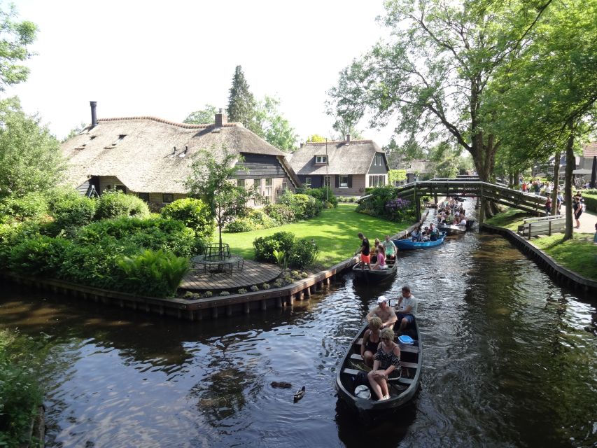 From Amsterdam: Giethoorn Day Trip with Small Electric Boat - The Guide Makes the Difference: Cherry, Veronica, Aku, and Friends