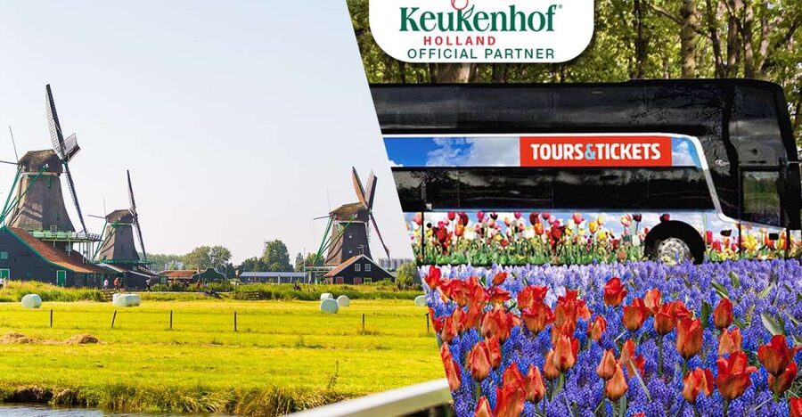 From Amsterdam: Keukenhof and Dutch Countryside Tour - Keukenhof Park with fast-track entry: using 3.5 hours well