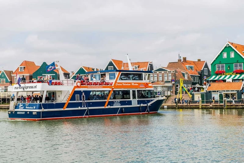 From Amsterdam: Zaanse Schans, Volendam, and Marken Day Trip - Getting to the tour fast: Amsterdam Central, the IJ hall, and onboard Wi-Fi