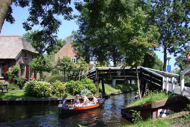 Giethoorn Day Trip from Amsterdam With Cruise and Cheeseplatter - Optional add-on: Amsterdam Canal Cruise voucher, open departure near Central Station